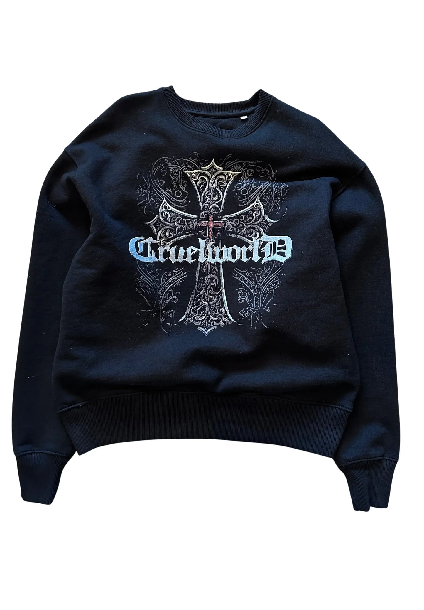 BLACK CROSS SWEATSHIRT Cruel World