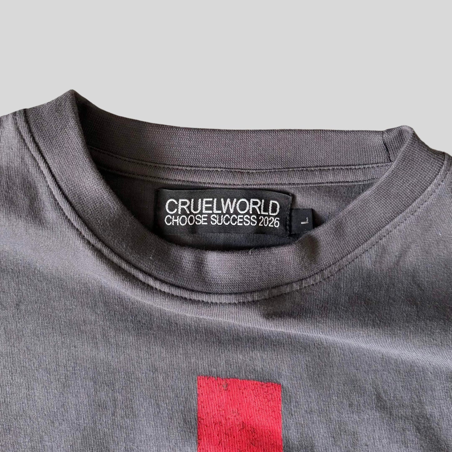 charcoal judgment t-shirt