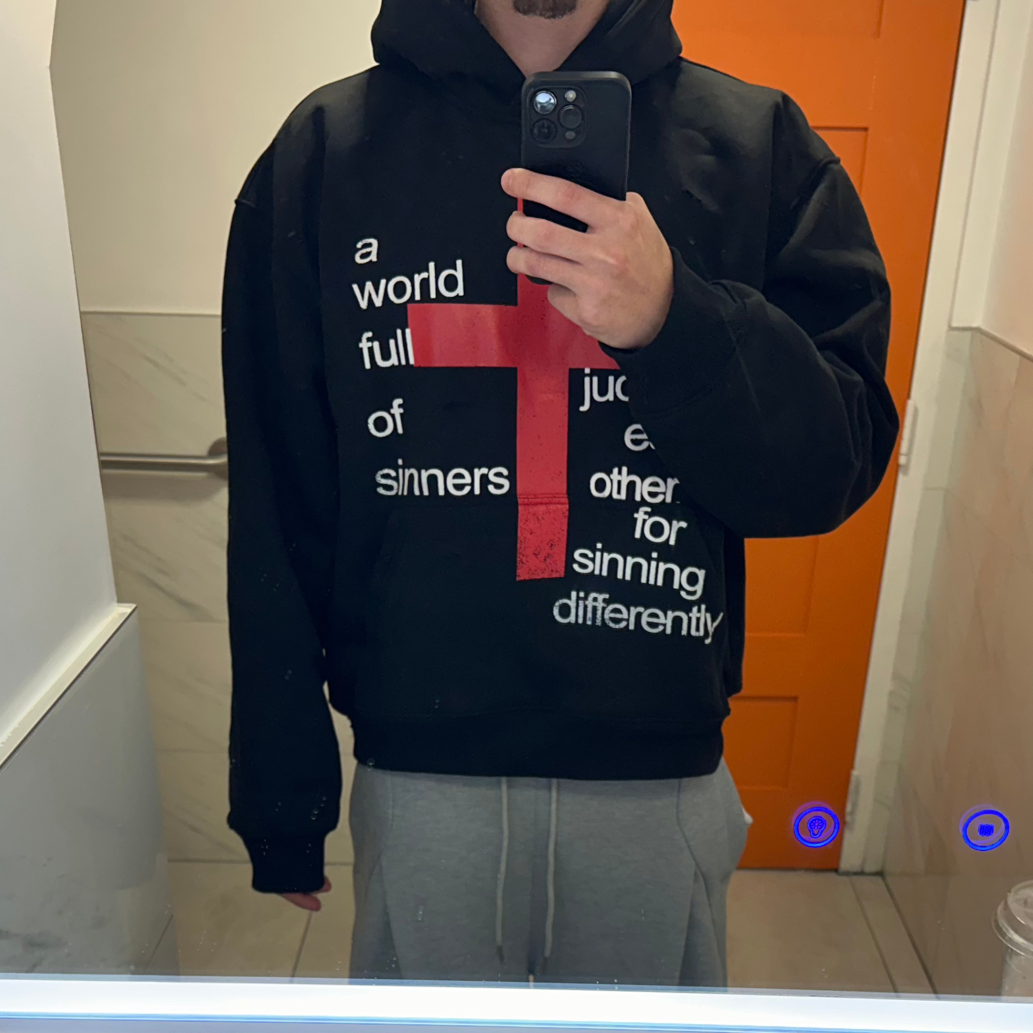 judgment black hoodie Cruel World