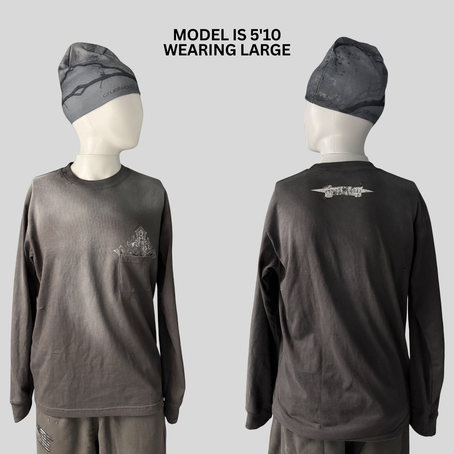 vesper faded longsleeve Cruel World
