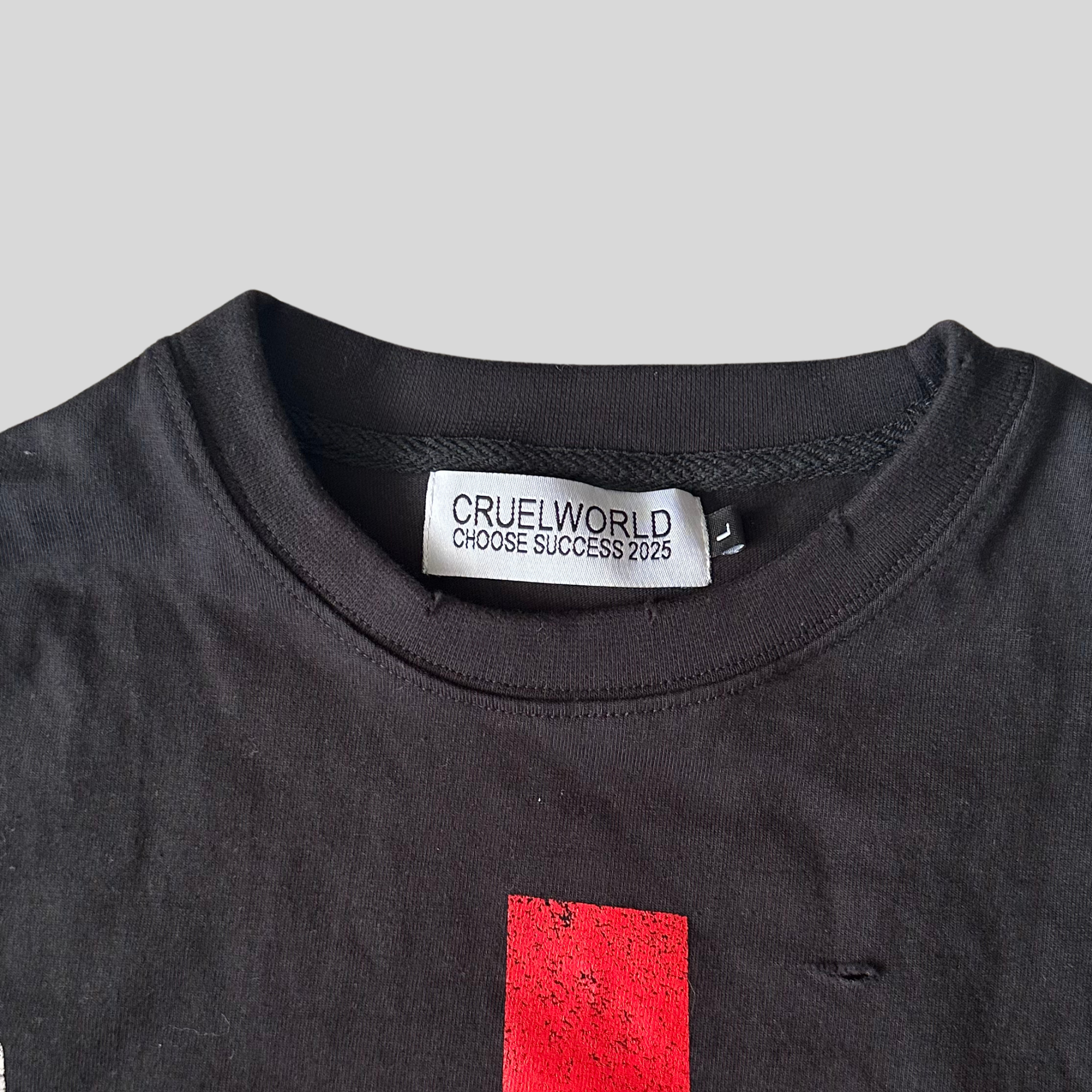 black judgment t-shirt (Copy) Cruel World
