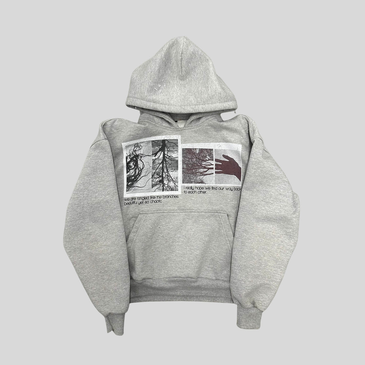 tangled hoodie (premade) Cruel World
