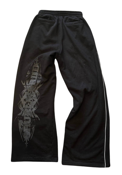 BLACK BAGGY SWEATPANTS Cruel World