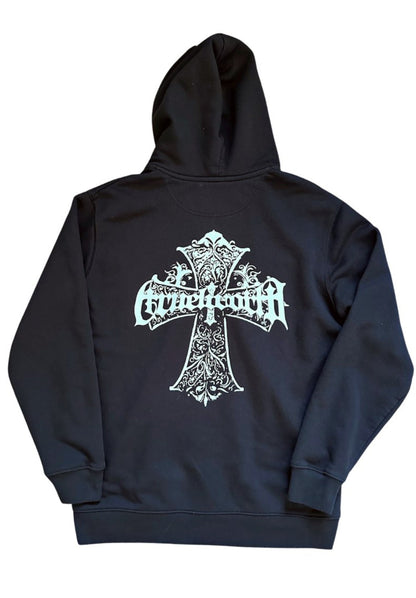 BLACK CROSS ZIP-UP Cruel World