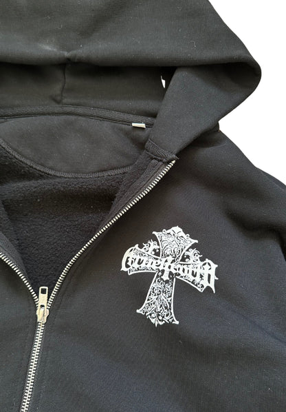 BLACK CROSS ZIP-UP Cruel World