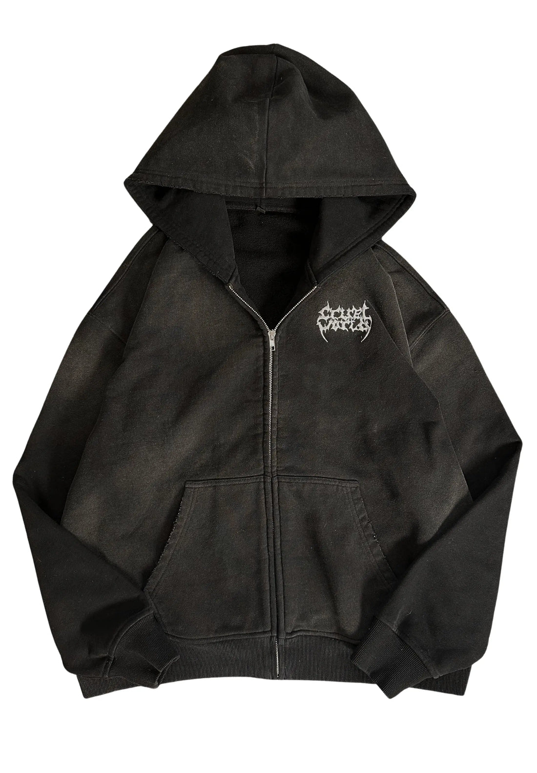 DARK VINTAGE WASHED ZIPUP Cruel World
