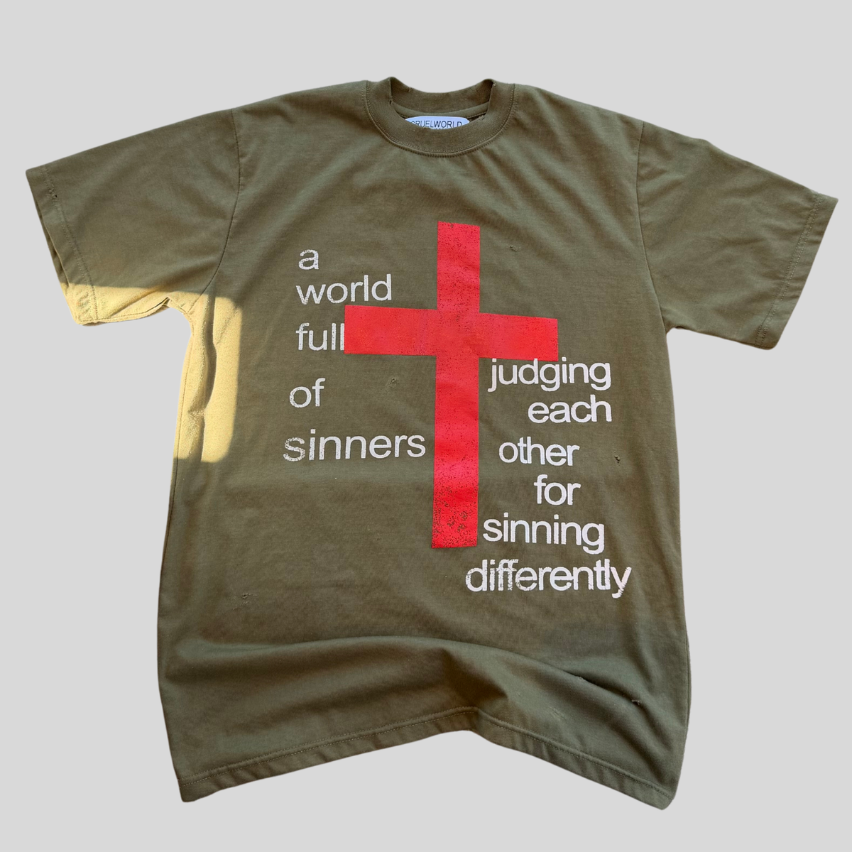 judgement t-shirt Cruel World