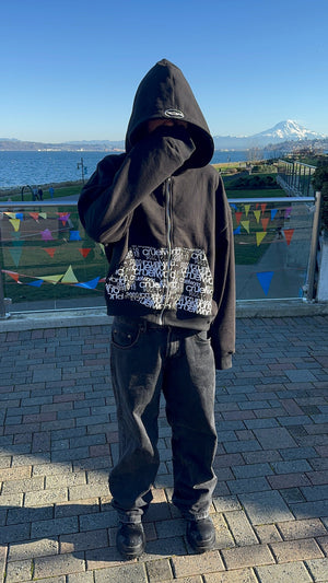 018 zip-up hoodie Cruel World