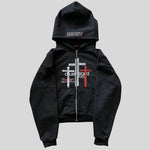 torment zip up hoodie Cruel World