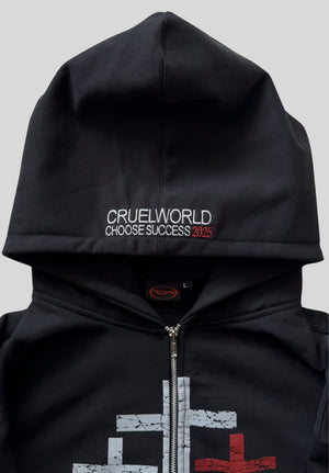 torment zip up hoodie Cruel World