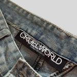 FLARED AZURE JEANS Cruel World
