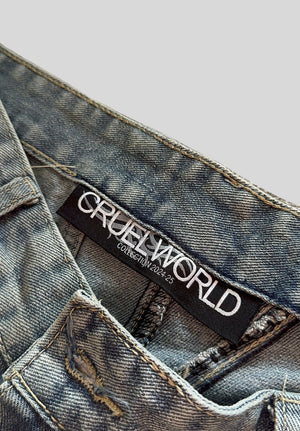 FLARED AZURE JEANS Cruel World