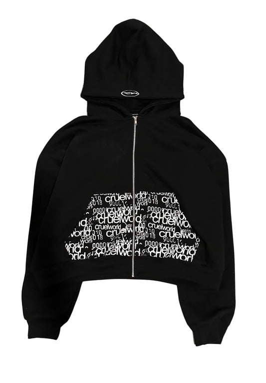 018 zip-up hoodie