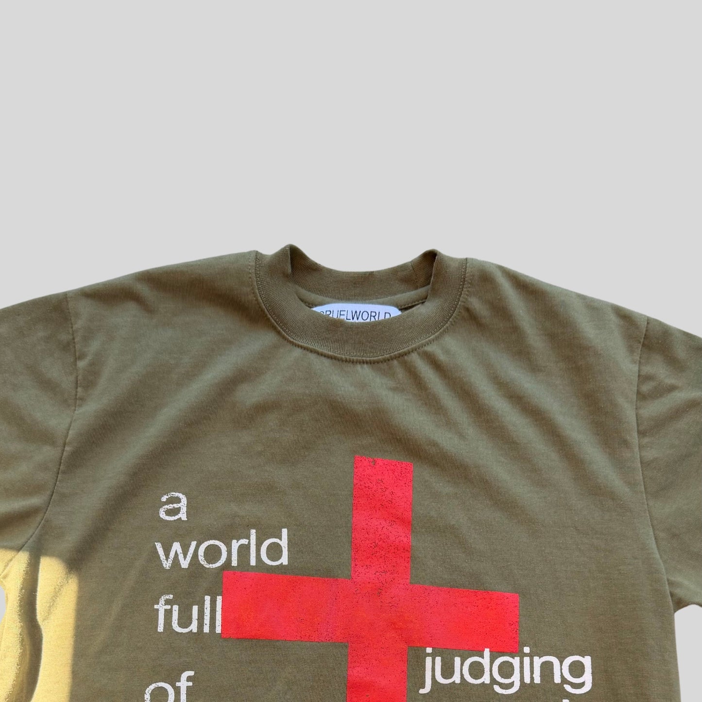 judgement t-shirt Cruel World