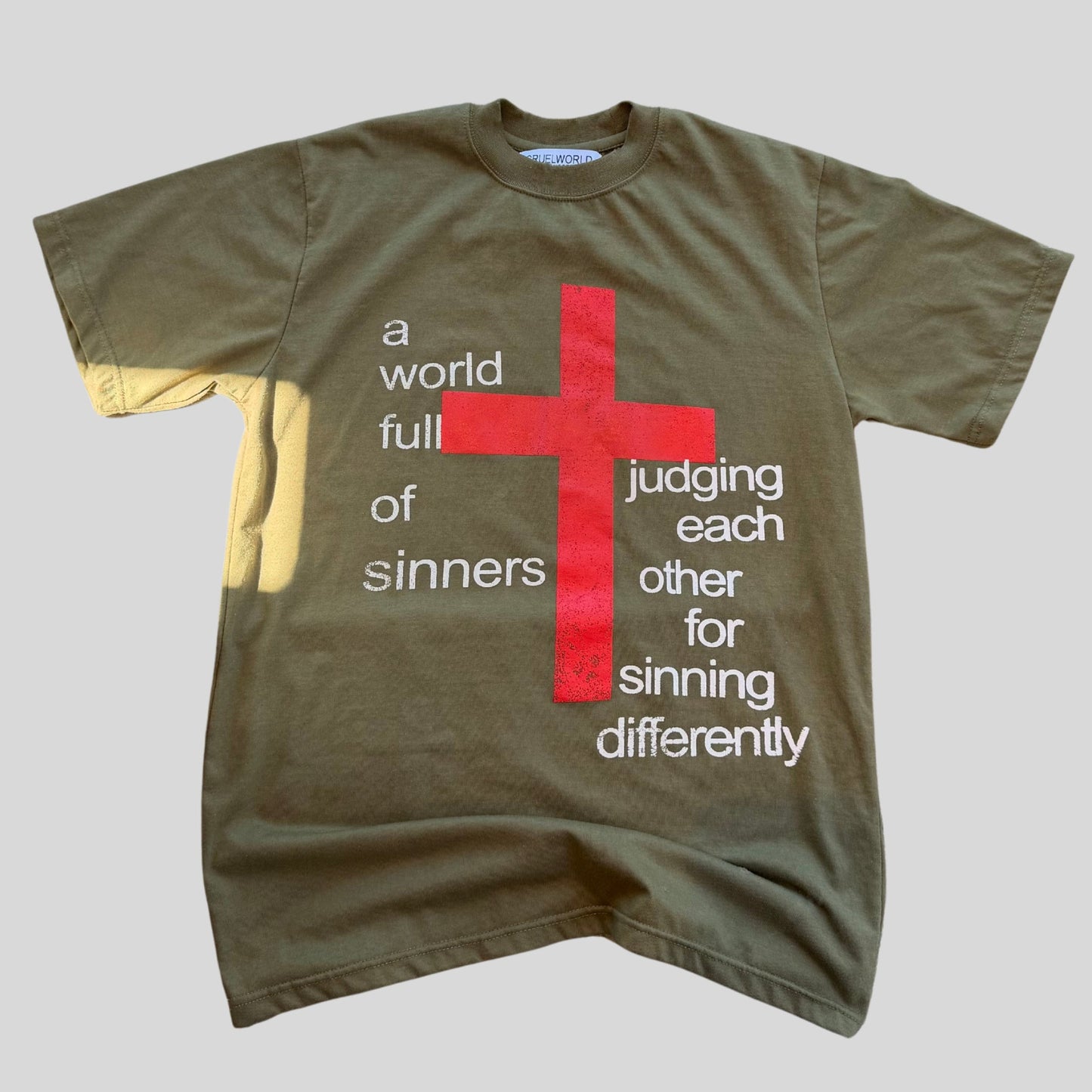 judgement t-shirt Cruel World
