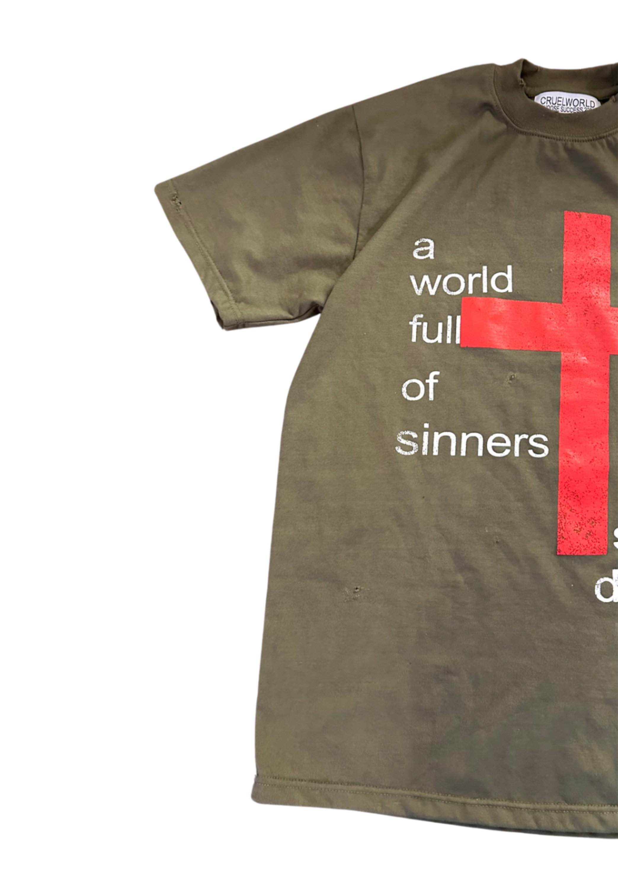 judgement t-shirt (Copy) Cruel World