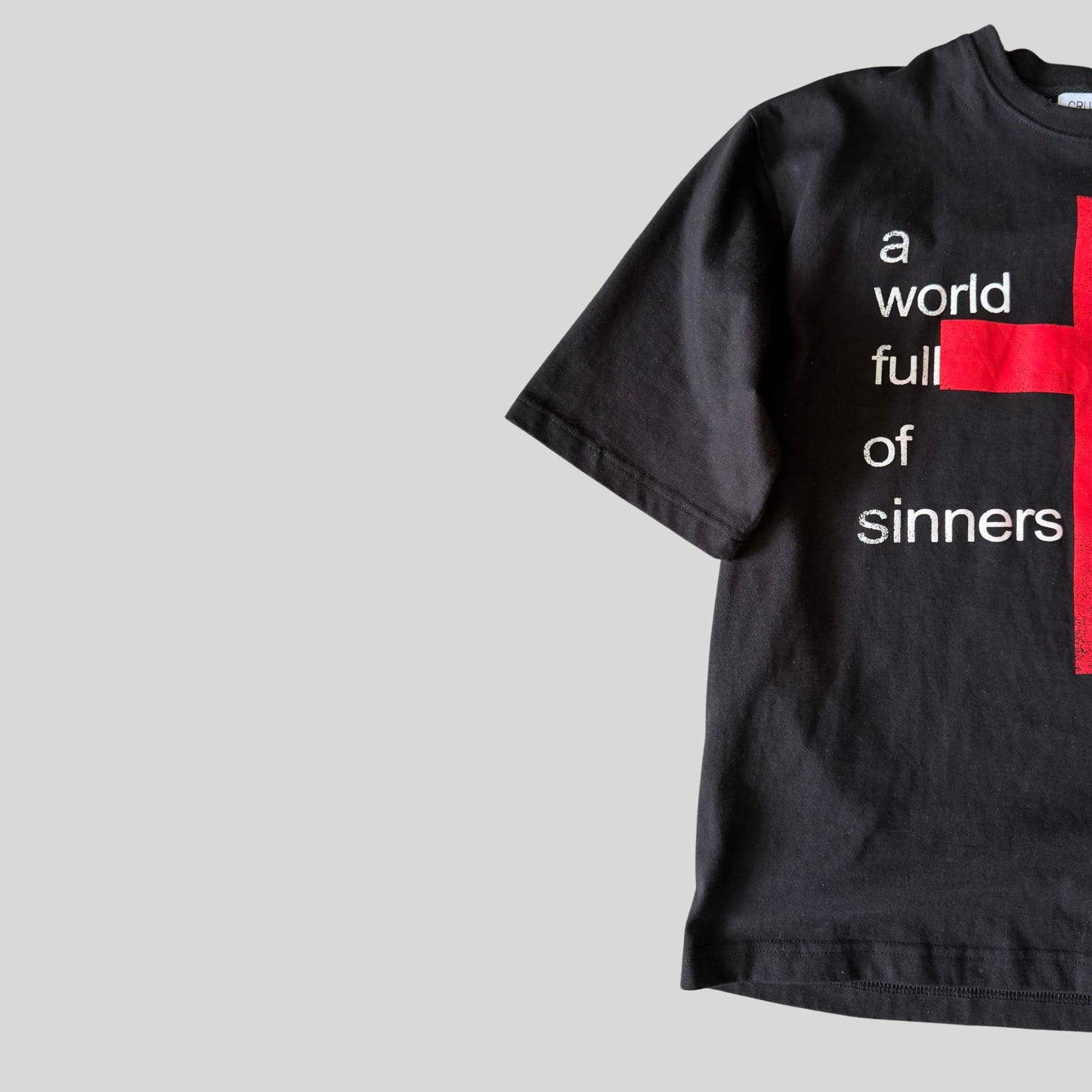 black judgment t-shirt Cruel World