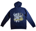 Navy Blue Cross Zip-Up Cruel World