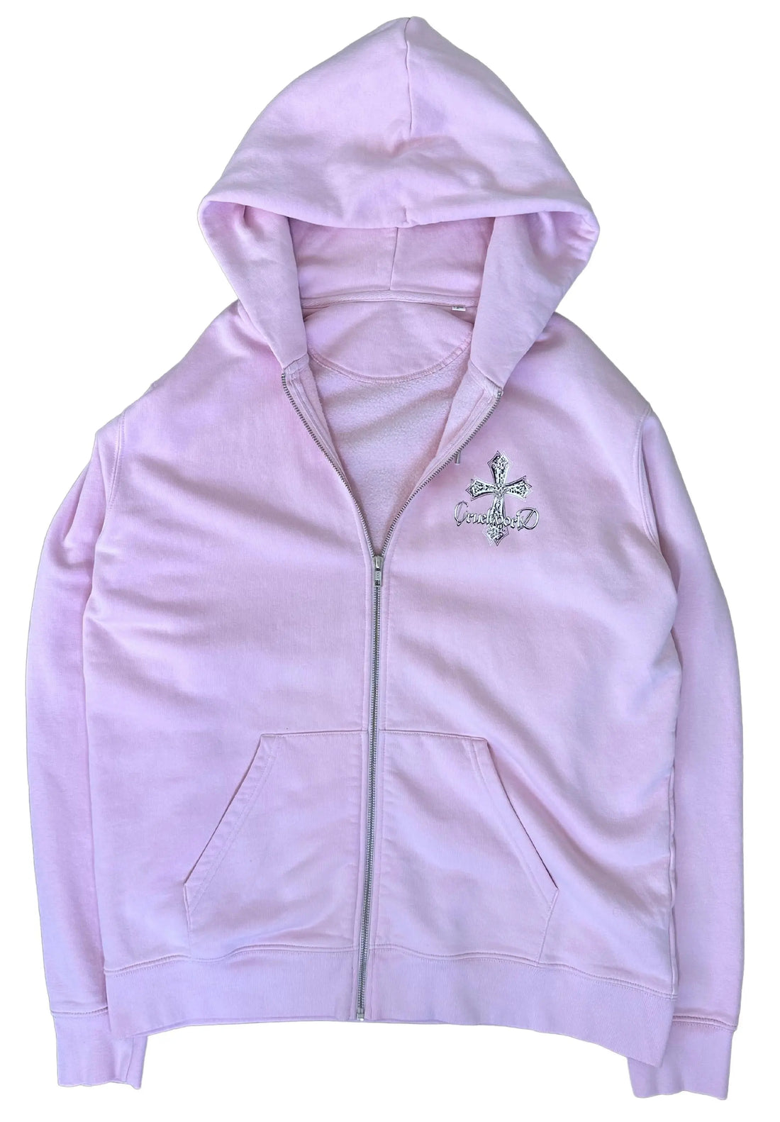 Pink Cross Zip-Up Cruel World