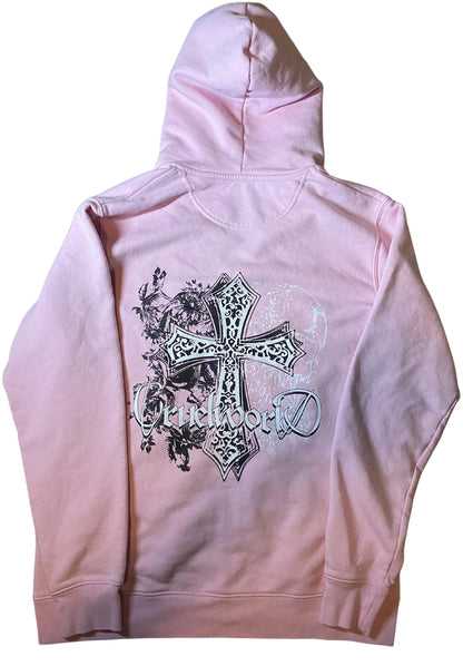 Pink Cross Zip-Up Cruel World